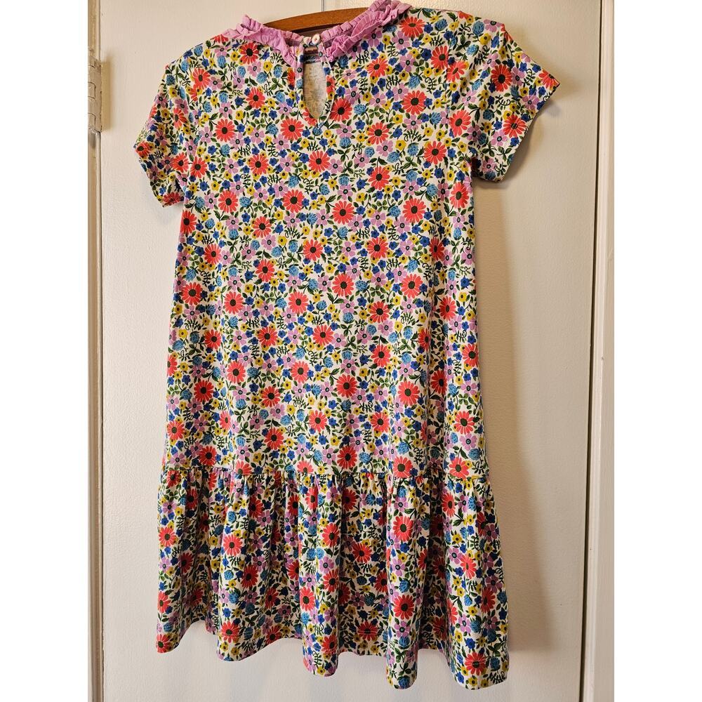 Mini Boden Floral Kids Dress - Multicolor - Picture 3 of 16